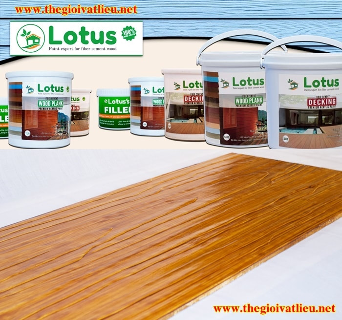 Báo giá sơn giả gỗ Lotus chất lượng cao – Nhà phân phối sỉ và lẻ ...